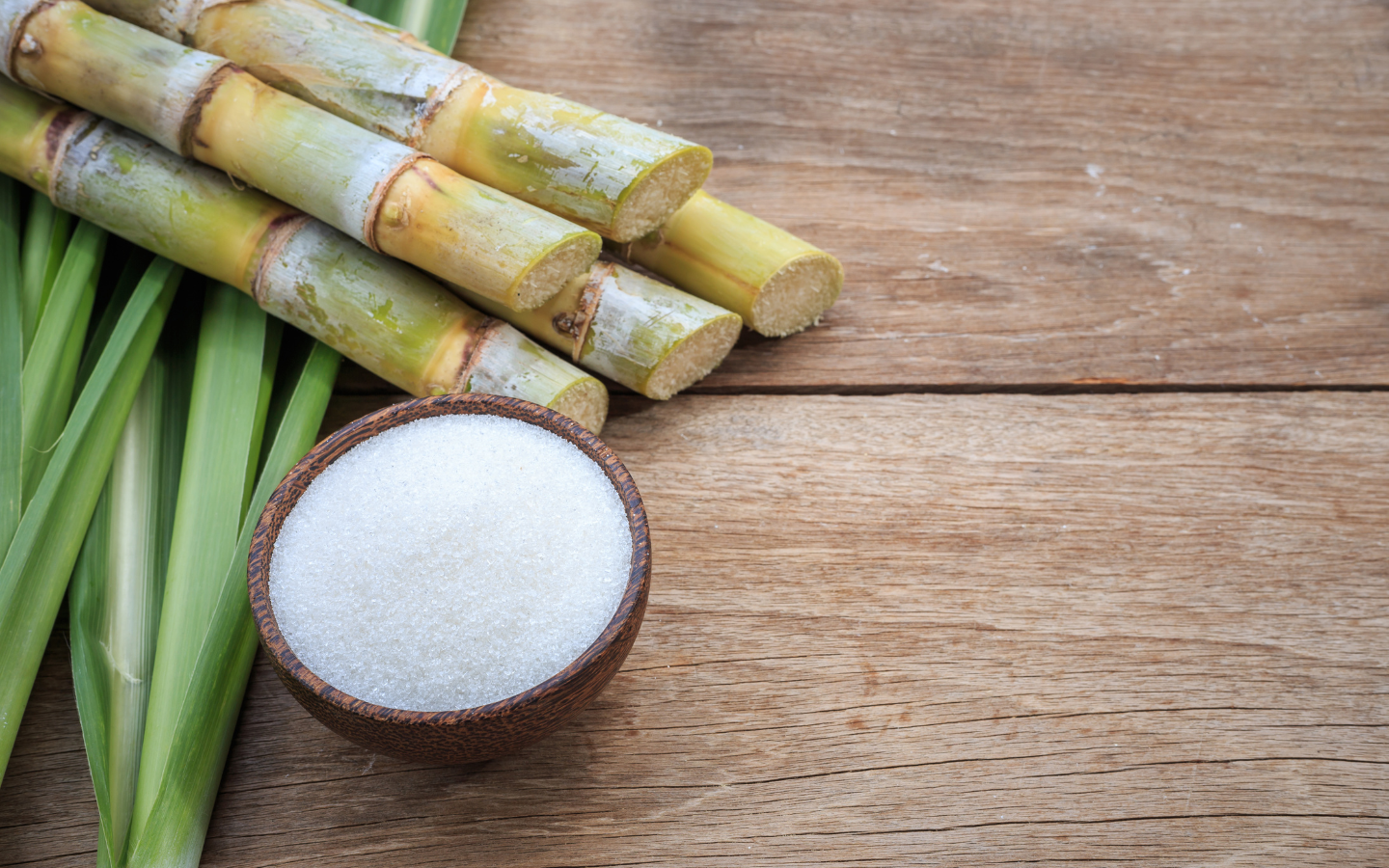 Sustainable bamboo sugar bottles